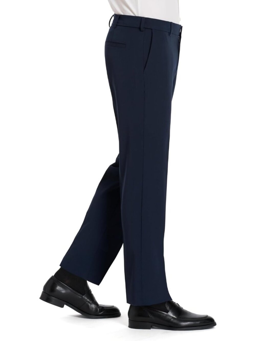 Men's Flex Flat Front Straight Fit Pant - Picture 3 of 8